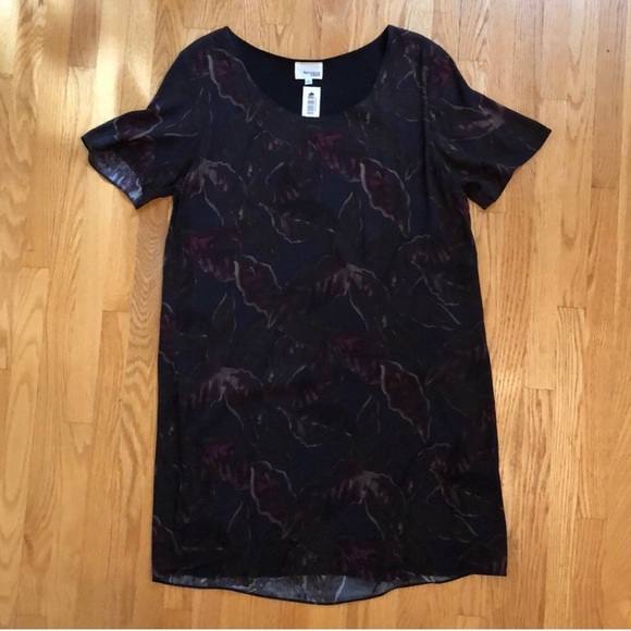 NWT Wilfred Free Teigen Dress in Leaf Print